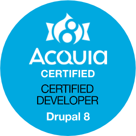Acquia certified Drupal developer - Drupal 8