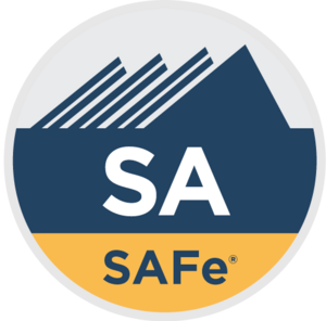 SA SAFe Scaled Agile Framework certification badge